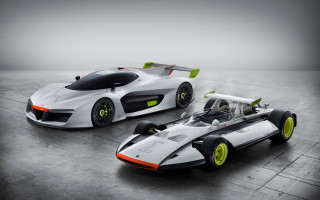 White orange sports car concept - concept design free wallpaper