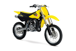 Yellow dirt bike black handlebars - a black handlebar free wallpaper