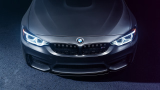 Car headlight night starry sky - a close up of a car free wallpaper
