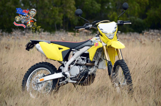 Yellow dirtbike tallgrass motorcycle sticker - tall free wallpaper