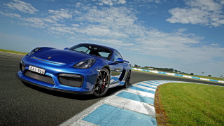 Blue sports car race track 3 - a race track free wallpaper for desktop