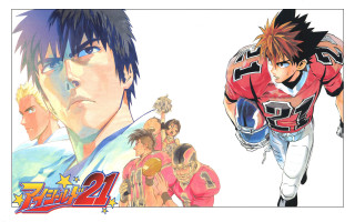 Anime characters red blue uniform - a group of anime characters free wallpaper