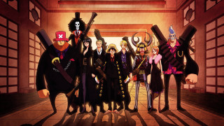 Group costumed people hallway portrait - eiichiro oda free wallpaper