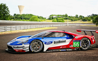Racecar blue red track water - race car free wallpaper