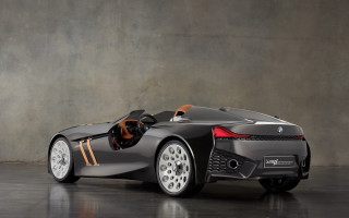 Futuristic car studio concrete bernardo - side profile free wallpaper