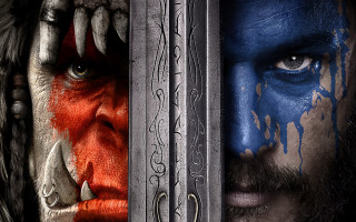 Bearded man painted face sword - painted free wallpaper