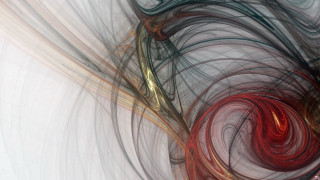 Red yellow swirl gold spiral - fractal free wallpaper