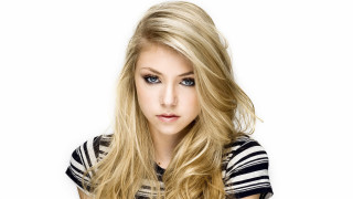 Blonde woman blue eyes portrait 6 - kai carpenter free wallpaper