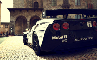 Black white sports car clock - sports car free wallpaper