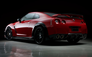 Red sports car dark room 60 - dark free wallpaper