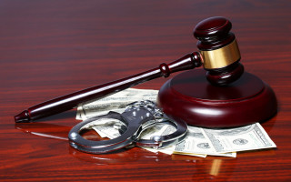 Judge gavel handcuffs money scissors - incoherent free wallpaper