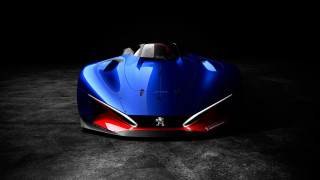 Blue sports car dark room 24 - the dark room free wallpaper