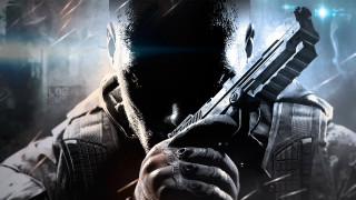 Man gun smoke lightnings black - ambient free wallpaper