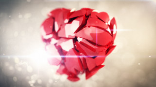 Heart light blur 3d octane - filip hodas free wallpaper