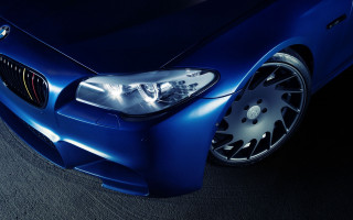 Blue car chrome rim black - this image free wallpaper