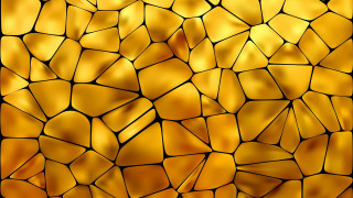 Yellow glass tile pattern halloween - a square free wallpaper