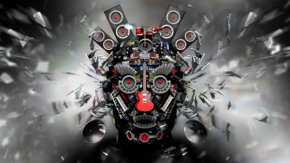 Speaker funk art android jones - speaker free wallpaper