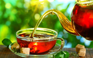 Tea pour teapot tea bag - a teapot free wallpaper