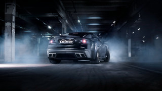 Car tunnel fog exhaust photorealism - pipe free wallpaper
