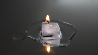 Floating candle water light wire - carol bove free wallpaper