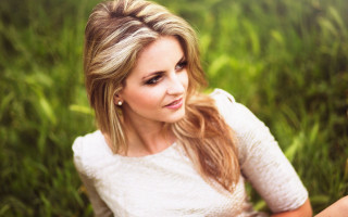 Woman field blonde portrait nature - emma geary free wallpaper