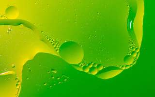 Green waterdrops airbrush environmental bubble - water drop free wallpaper