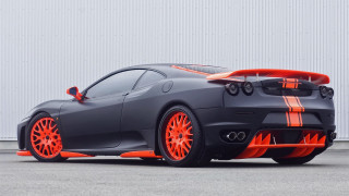 Gray orange sports car neoclassic - orange rim free wallpaper