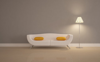 White couch lamp table minimalist - a lamp free wallpaper