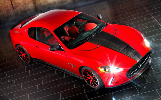 Red sports car black stripe 7 - a black stripe free wallpaper
