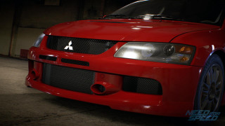 Red car white sticker ai - the front of the car free wallpaper