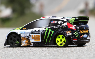 Toy car monster wheels road - a toy car free wallpaper