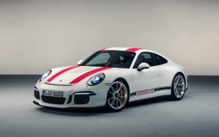White red sports car studio - hood hood free wallpaper