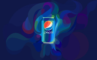 Pepsi can colorful background pop - surreal design free wallpaper