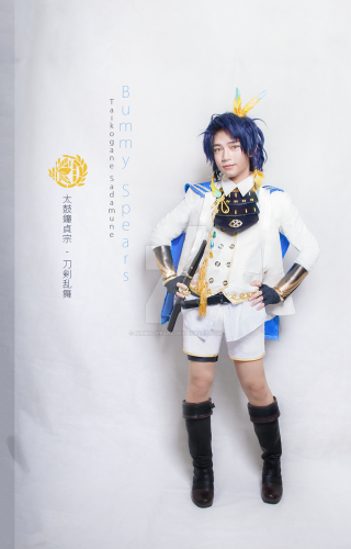 Blue haired woman uniform sword - private press free wallpaper