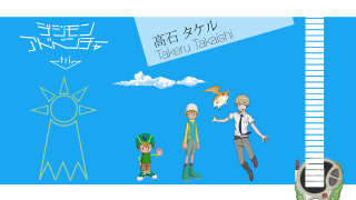 Cartoon group people blue sky - awataguchi takamitsu free wallpaper