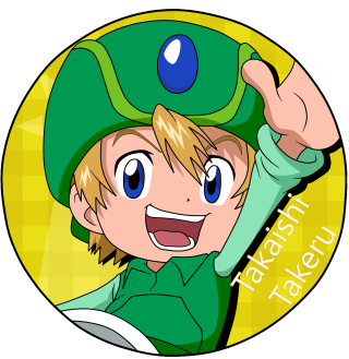 Cartoon character green hat green 3 - a yellow background free wallpaper