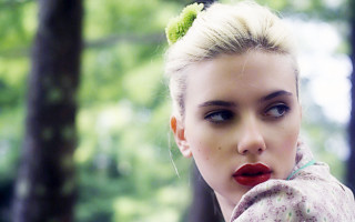 Woman greenflower redlips woods cosplay - a red lip free wallpaper