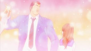 Man woman pink sky stars - a pink sky free wallpaper