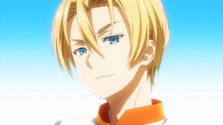Blonde hair blue eyes smirk - armin hansen free wallpaper