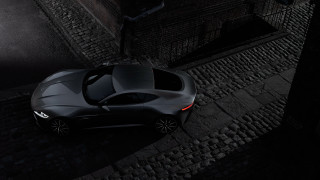Black sports car cobblestone night 2 - bertram brooker free wallpaper