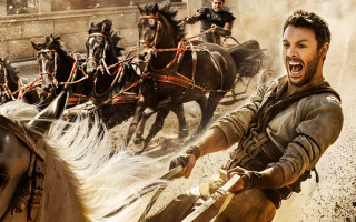 Man riding horse carriage city - a city street free wallpaper