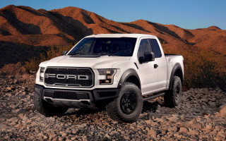 White truck rocky hills mountains - a rocky hill free wallpaper