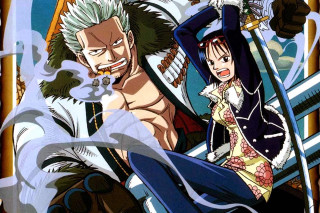 Anime characters swords feathers shoulders - eiichiro oda free wallpaper