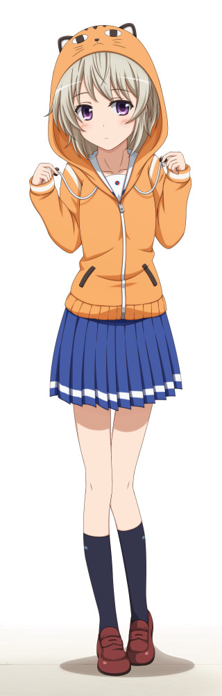 Girl yellow jacket blue skirt - blue skirt free wallpaper