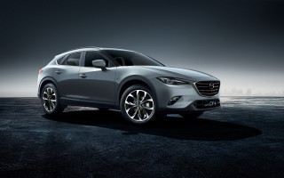 Silver mazda city night galaxy - a dark area free wallpaper