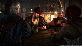 Fantasy group sitting table fireplace - a table in a room free wallpaper