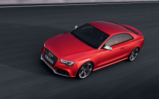 Red car driving parking lot - a.d.m. cooper free wallpaper