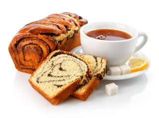 Cinnamon swirl bread coffee marshmallows - food photography free wallpaper