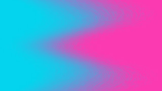 Blue pink wavy design background - synchromism free wallpaper