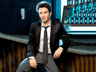 Man suit bar counter alcohol - free portrait wallpaper